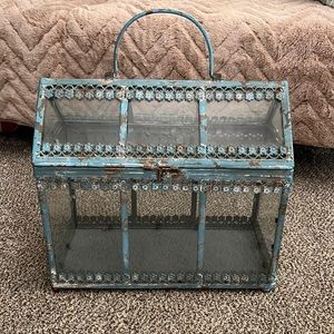 Vintage style terrarium